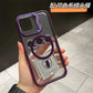 Invisible Stand Magnetic Phone Case With Lens Cover