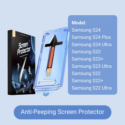 Upgrade Your Samsung! Anti-Peeping 4K HD Screen Protector with Crystal Clear View🔍