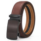 ✨️Best for Father🎁 Leather Ratchet Belt With Adjustable Buckle💼