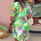 🌷Limited Time Offer 50% OFF💞Women Colorful Printed V-Neck Dress