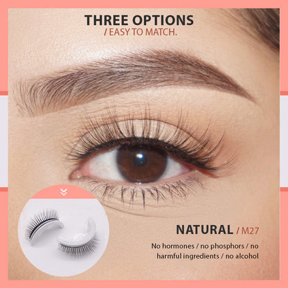 🎁Hot Sale 50% OFF✨👀Waterproof & Reusable Self-Adhesive Eyelashes