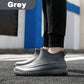Solid Non-Slip Waterproof Ankle Rain Boots