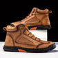 💥Hot Sale💥Stylish Hand-Stitched Flat Sole Men's Boots💥Ultimate comfort💥Free Shipping