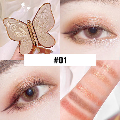 6 Colors Lucky Butterfly Eye Shadow