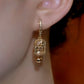 Elegant Sparkling Rhinestone Square Earrings