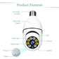 🔥Hot Sale 2025! 50% Off🔥Wireless WiFi Light Bulb Camera💡Security Cam👀 Grab Yours Now!