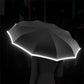 🔥50% Off Reflective Safety Strip Ring Buckle Umbrella