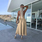 ⏳ Limited time 50% off! 💥women's slim spaghetti strap high slit jumpsuit（The more you buy, the higher the discount）
