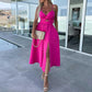 ⏳ Limited time 50% off! 💥women's slim spaghetti strap high slit jumpsuit（The more you buy, the higher the discount）