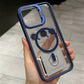 Invisible Stand Magnetic Phone Case With Lens Cover