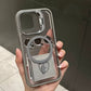 Invisible Stand Magnetic Phone Case With Lens Cover