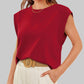 Solid color round neck short sleeves|Stockpiling is more cost-effective, thin and versatile