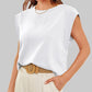 Solid color round neck short sleeves|Stockpiling is more cost-effective, thin and versatile