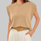 Solid color round neck short sleeves|Stockpiling is more cost-effective, thin and versatile