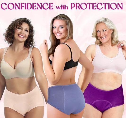 🌸Buy 1 Get 3 Packs🔥2025 Best Seller High Waist Leak proof panties